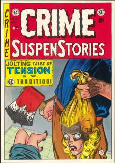 EC LIBRARY COVER PRINT-Crime SuspenStories #22 | Russ Cochran