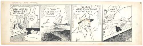 Berndt - Smitty Original Daily Strip 1/10/1949 | Russ Cochran
