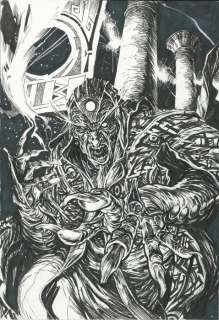 Pontet, Cyril | Pontet, Cyril - Dessin original - Chroniques de la Lune Noire - Haazheel Thorn - (2022) | Catawiki