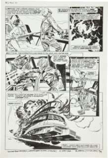 Al Williamson and Carlos Garzon Star Wars: Return of the Jedi Princess Leia and Luke Skywalker page 24 Original -