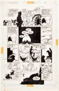 Frank Miller and Klaus Janson Batman: The Dark Knight #4 Death of the Joker page 2 Original Art (DC, 1986). - | Heritage