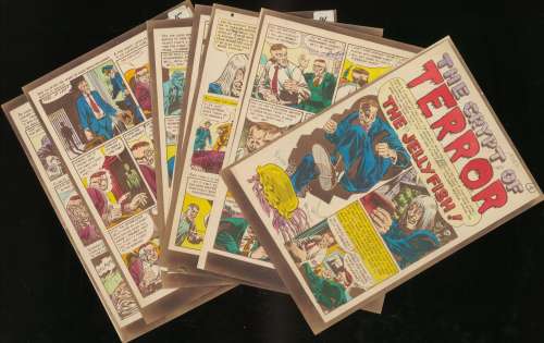 Davis- "The JELLYFISH" Vault 19, 7 pg Silver Print Story (1951) | Russ Cochran