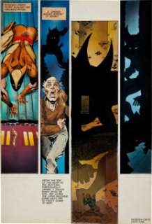 Frank Miller, Joe Rubinstein, and Steve Oliff Wolverine #4 Hand-Painted Page Original Art (Marvel, 1982). Shingen -