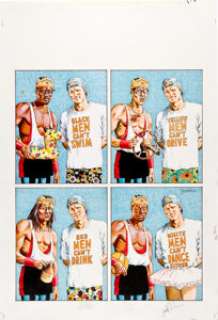 John Severin Cracked Magazine Complete 1-Page Story Original Art (1992). The late great John Severin -