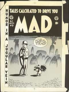 EC Library Production Cover Photo Stat MAD No.3 (1980s) | Russ Cochran