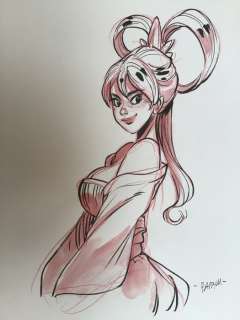 Barbucci, Alessandro | Barbucci, Alessandro - Dessin original couleur - Ekhö monde miroir | Catawiki