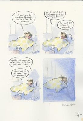 Marie Kerascoët | Nunuche, Tome 1, Sage comme un nuage, Planche 7 | Galerie 9ème Art