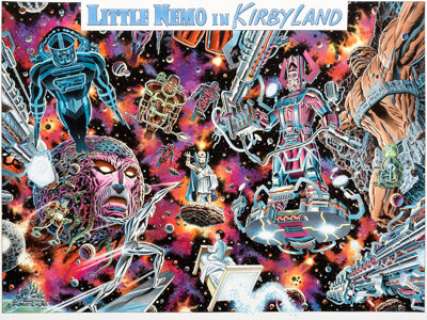 Giorgio Comolo Little Nemo in Kirbyland Illustration Original Art (2016). Winsor McCay‘s Little Nemo -