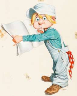 John Severin Cracked #71 Cover Original Art (Major Publications, 1968). Sylvester P. Smythe can‘t believe how -