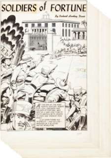 Kurt Schaffenberger Classics Illustrated #119 "Soldiers of Fortune" Complete 45-Page Story -