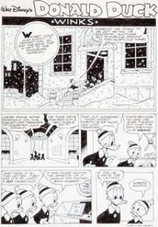 William Van Horn Anders And & Co. #2007-03 "Winks" Complete 10-Page Story Donald Duck -