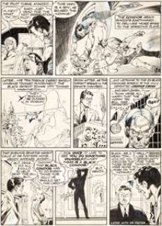 Lou Fine Crack Comics #17 Black Condor Page 9 Original Art (Quality, 1941). Fine is the greatest artist of -