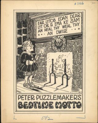 Carlson-Original Puzzle Page Art | Russ Cochran