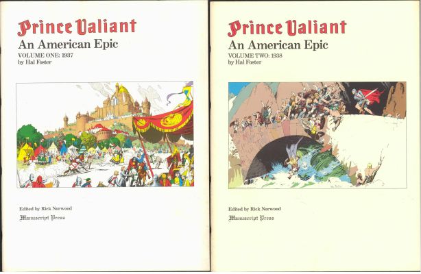 Foster - Prince Valiant An American Epic:, Vol. 1 & 2, 850/1500 Lmt. Ed. (1982, 1984) | Russ Cochran