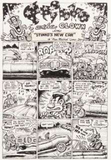 Robert Crumb Your Hytone Comics Complete 3-Page Story Original Art (Apex Novelties, 1971).... (Total: 3 Original Art)