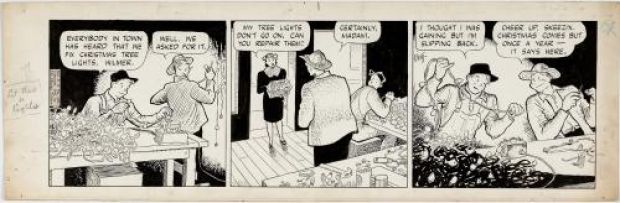 Frank King | Gasoline Alley Strip du 20 Decembre 1945 | Galerie 9ème Art