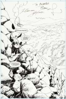 Bernie Wrightson and Shepherd Hendrix Captain Sternn: Running out of Time #2 Splash Page 38 Original Art (Kitchen ... | Heritage
