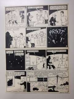 De Moor, Bob | De Moor, Bob - Originele pagina - Nonkel Zigomar, Snoe en Snolleke - De Schat Van Baekelandt - (1952) | Catawiki