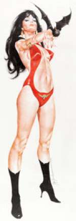 Jose Gonzalez (as Pepe Gonzalez) Vampirella #19 Cover Recreation Original Art (2000)....