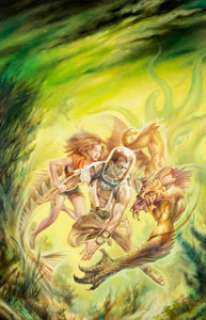  - Joe DeVito Doc Savage: Phantom Lagoon Paperback Cover Original Art (Atlus Press, 2013)....