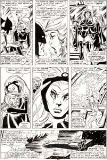 Dave Cockrum X-Men #100 Story Page 16 Original Art (Marvel, 1976).... | Heritage