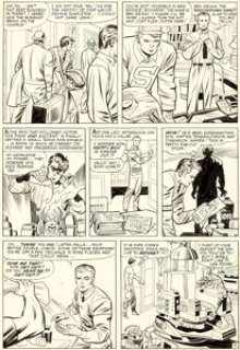 Jack Kirby and Chic Stone Fantastic Four Annual #2 Story Page 9 Doctor Doom Original Art (Marvel, 1964).... | Heritage