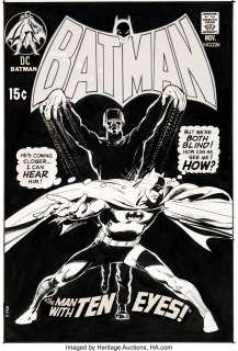 Neal Adams Batman #226 Cover Original Art (DC Comics, 1970)....