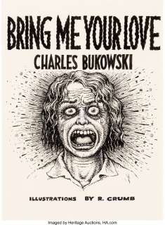 Robert Crumb Bring Me Your Love Cover Original Art and Matching Book (Black Sparrow Press, 1983). ... (Total: 2 Original Art) | Heritage