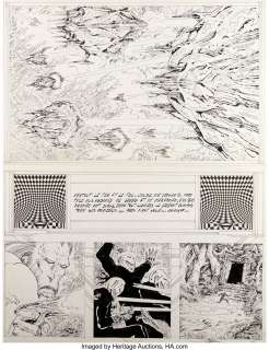 Philippe Druillet Lone Sloane Gail #4 Story Page 48 Original Art (Philippe Druillet, 1978).... | Heritage
