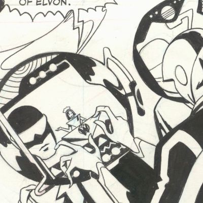 Rude- NEXUS #102, Pg.7, Original Comic Art | Russ Cochran