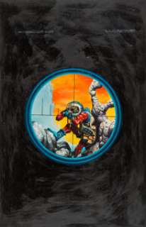 Vaughn Bodé and Larry Todd - Creepy #40 Cover Original Art (Warren Publ., 1971).