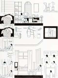 Chris Ware - Building Stories Story Page Original Art (Pantheon, 2012).