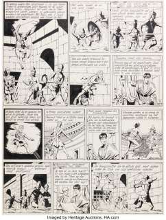 Martin, Jacques - Jacques Martin Alix l‘intrépide #1 Story Page 45 Original Art (Lombard, 1956)....