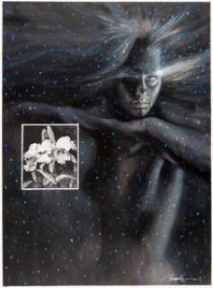 McKean, David - David McKean Black Orchid #2 Cover Painting Original Art (Juniorpress, 1989)....