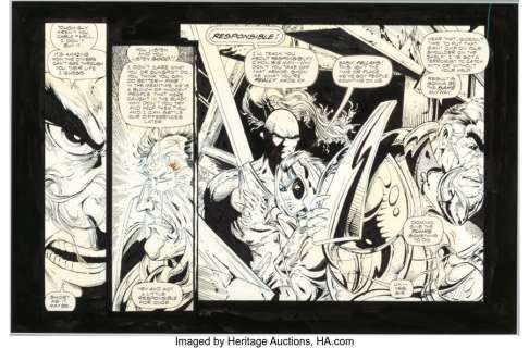 McFarlane, Todd - Todd McFarlane Spider-Man #16 Story Page 6 Cable Original Art (Marvel, 1991)....