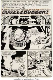 Kirby, Jack - Jack Kirby and Mike Thibodeaux Captain Victory and the Galactic Rangers #4 Story Page 28 Original Art (Marvel, 198...