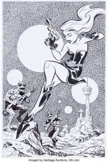 Timm, Bruce | Bruce Timm Calgary Expo 2015 Unused Program Cover Original Art (Calgary Expo, 2015).... | Heritage