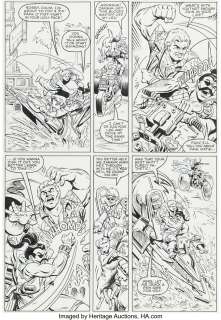 McFarlane, Todd - Todd McFarlane and Andy Mushynsky G.I. Joe, A Real American Hero #60 Story Page 16 Original Art (Marvel, 1987)....