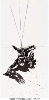 Pope, Paul - Paul Pope Catwoman #5 Cover Original Art (DC, 2002)....