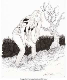 Moore, Terry - Terry Moore Rachel Rising #2 Cover Original Art (Abstract Studio, 2011)....