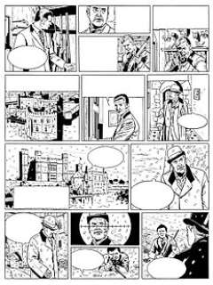 Marniquet, Frédéric - Marniquet, Frédéric - Planche originale - Les Archives secrètes de Sherlock Holmes T2 - Le Club de la mort - (2012)