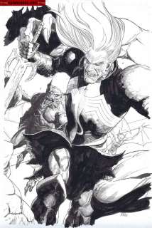 Leinil Yu - Covers / Pinups Issue King in Black # 02 Page Cover