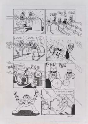 Baptiste Delengaigne | Trop tard | La Galerie de la Bande Dessinée
