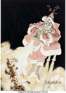 Wilson, Gahan - Gahan Wilson Fantasy and Science Fiction #212 Harlan Ellison Cover Original Art (Mercury Press, 1969/2003)....