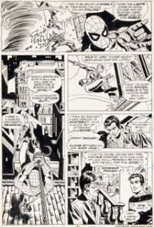 Andru, Ross | Ross Andru, Frank Giacoia, and Dave Hunt The Amazing Spider-Man #144 Story Page 3 Original Art (Marvel, 1975).... | Heritage