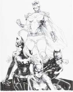 Mann, Clay - Clay Mann Batgirl: Futures End #1 Cover Original Art (DC, 2014)....