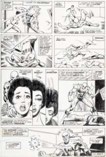 Jones, Arvell | Arvell Jones and Vince Colletta Marvel Premiere #21 Story Page 5 Misty Knight/Iron Fist Original Art (Marvel, 1975... | Heritage