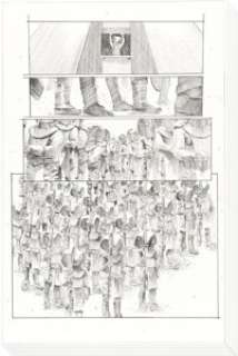 Guedes, Renato - Renato Guedes Stargate SG-1 P.O.W. #3 Complete 22-Page Story Original Art (Avatar Press, 2004).... (Total: 21 Original Art)