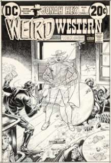 Cardy, Nick - Nick Cardy Weird Western Tales #16 Cover Original Art (DC, 1973)....