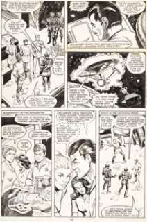 Brozowski, Joe - Joe Brozowski, Tom Palmer, and Marie Severin Star Trek #13 Story Page 13 Original Art (Marvel, 1981)....